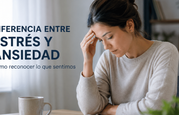 Diferencia entre estrés y ansiedad: 5 señales claves que no deberías ignorar